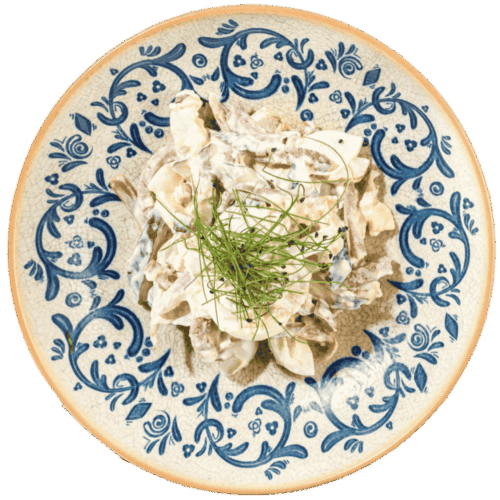 Мясной салат