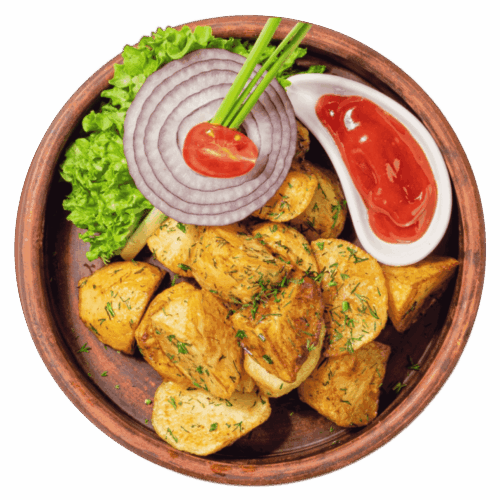 Картофель по деревенски